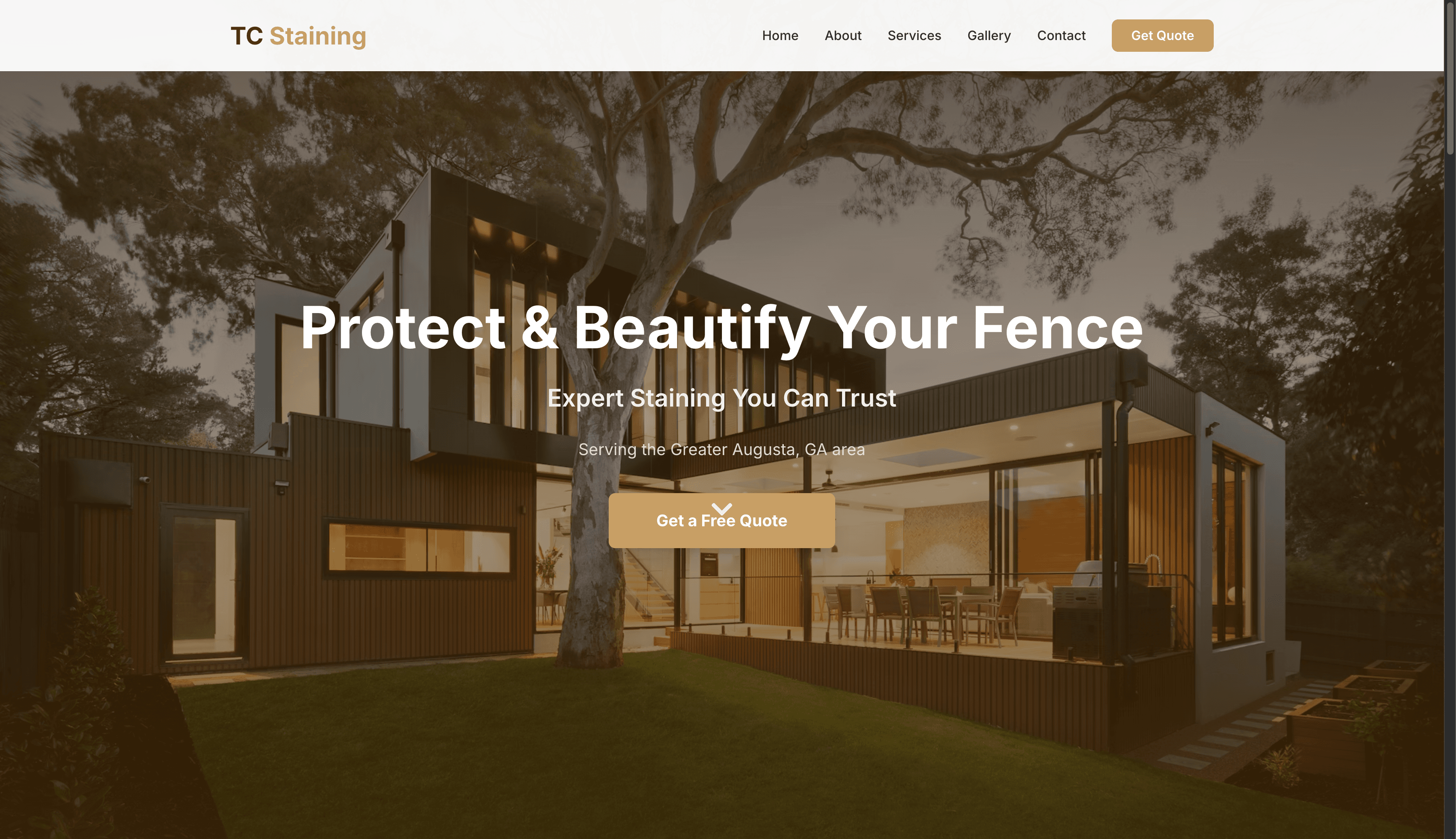 TC Staining website screenshot